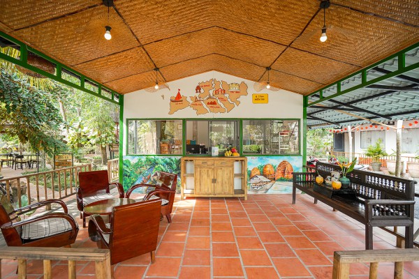 Homestay Vĩnh Long cho gia đình – Không gian rộng, tiện nghi đầy đủ